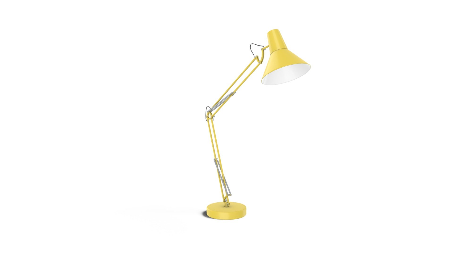Bronx Giant Floor Lamp, Yellow