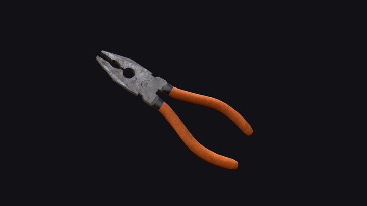 Pliers 3D Model