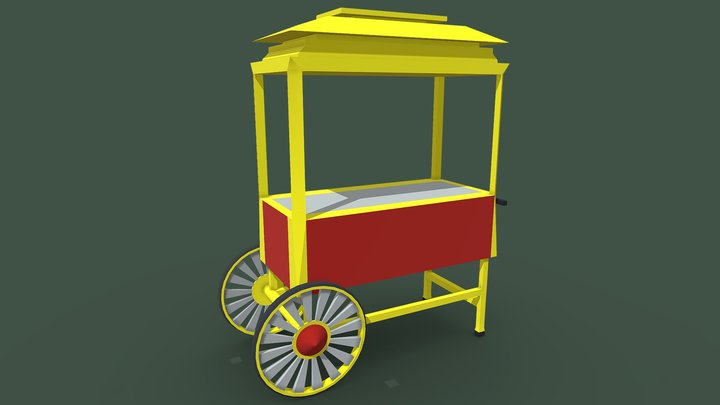 Simitçi - Street Vendor Car – Modèle 3D gratuit STL