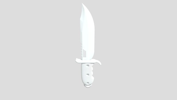 Sheath Knife 3D Model
