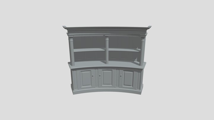 Dresser_Export_Lo 3D Model