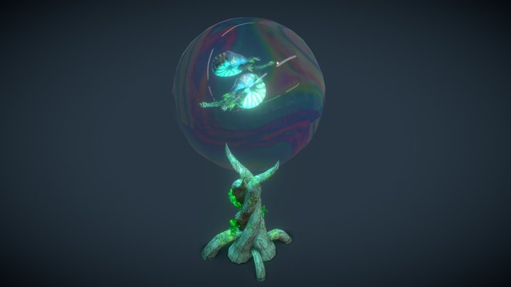 Vegetal nautilus 3D Model