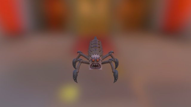 Scorpion Creature 3D Model