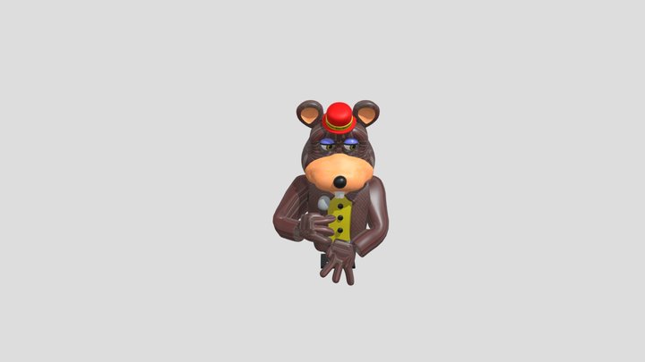 Chuck_e._cheese_1982_version 3D Model