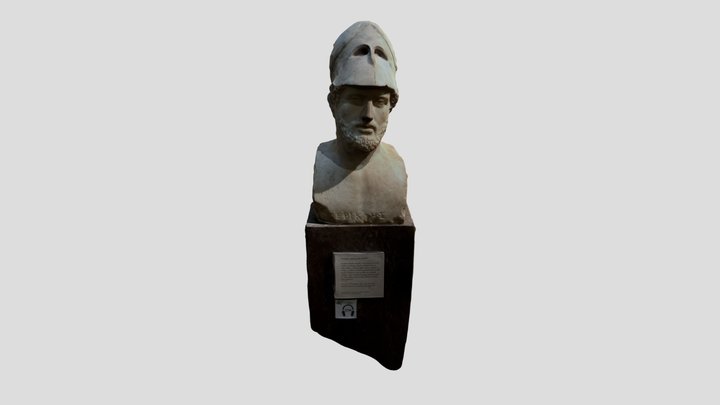 Marble portrait bust: Pericles, August 2022 3D Model