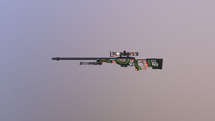 AWP  DRAGON GUARD 3D Model