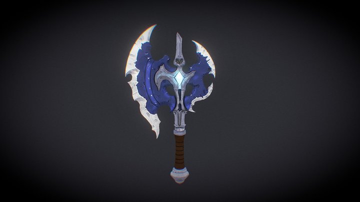 3D modeling of Axe - concept by Jeff Chen 3D Model