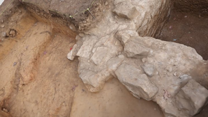 Foundations of a residential structure 3D Model