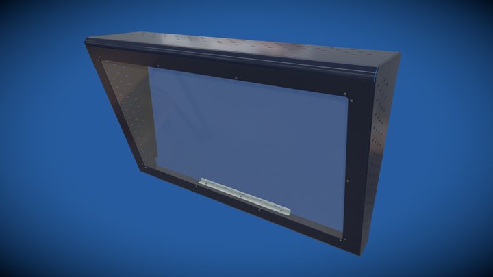 Screen Cabinet 3D Model