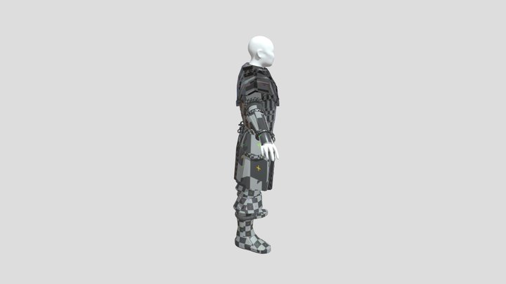 Royal Guard Armor 3D Model