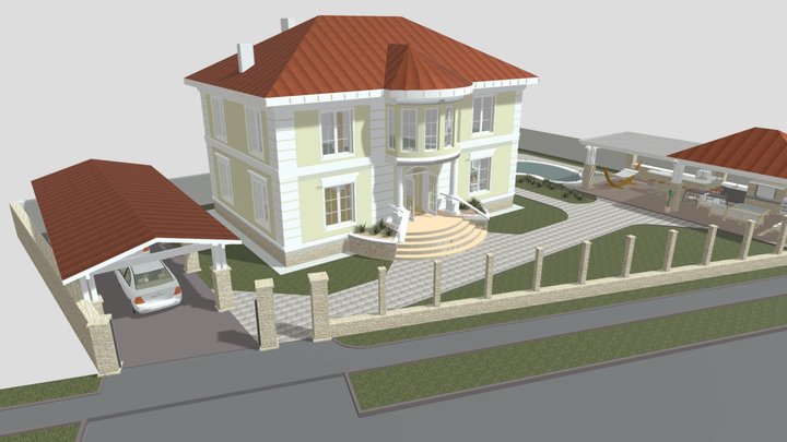 Baku house 3D Model