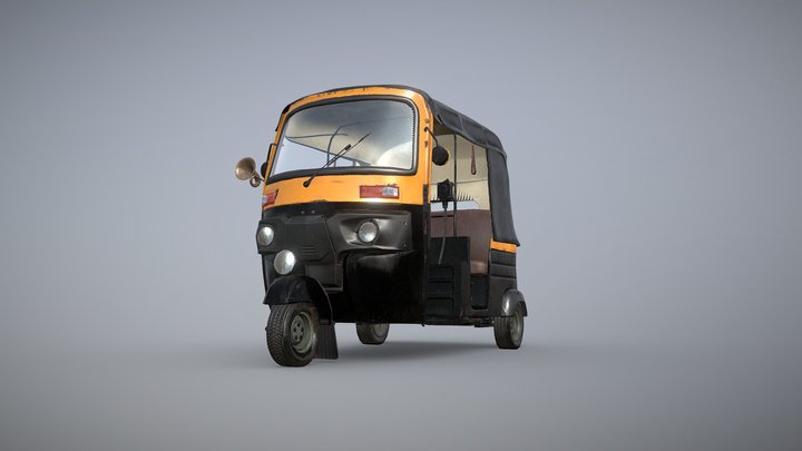 Tuk Tuk 3D Model