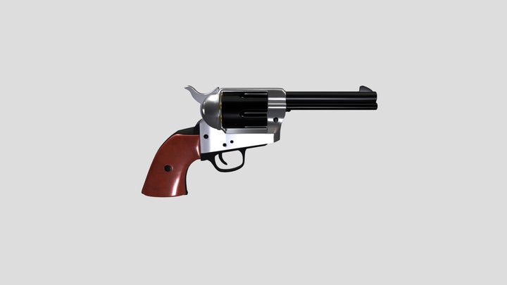 Colt Single Action Army 45 3D Model