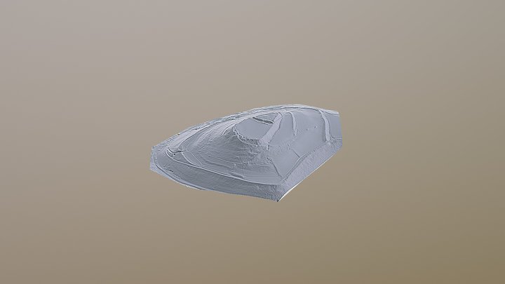 Turmberg Kasendorf Relief 3D Model