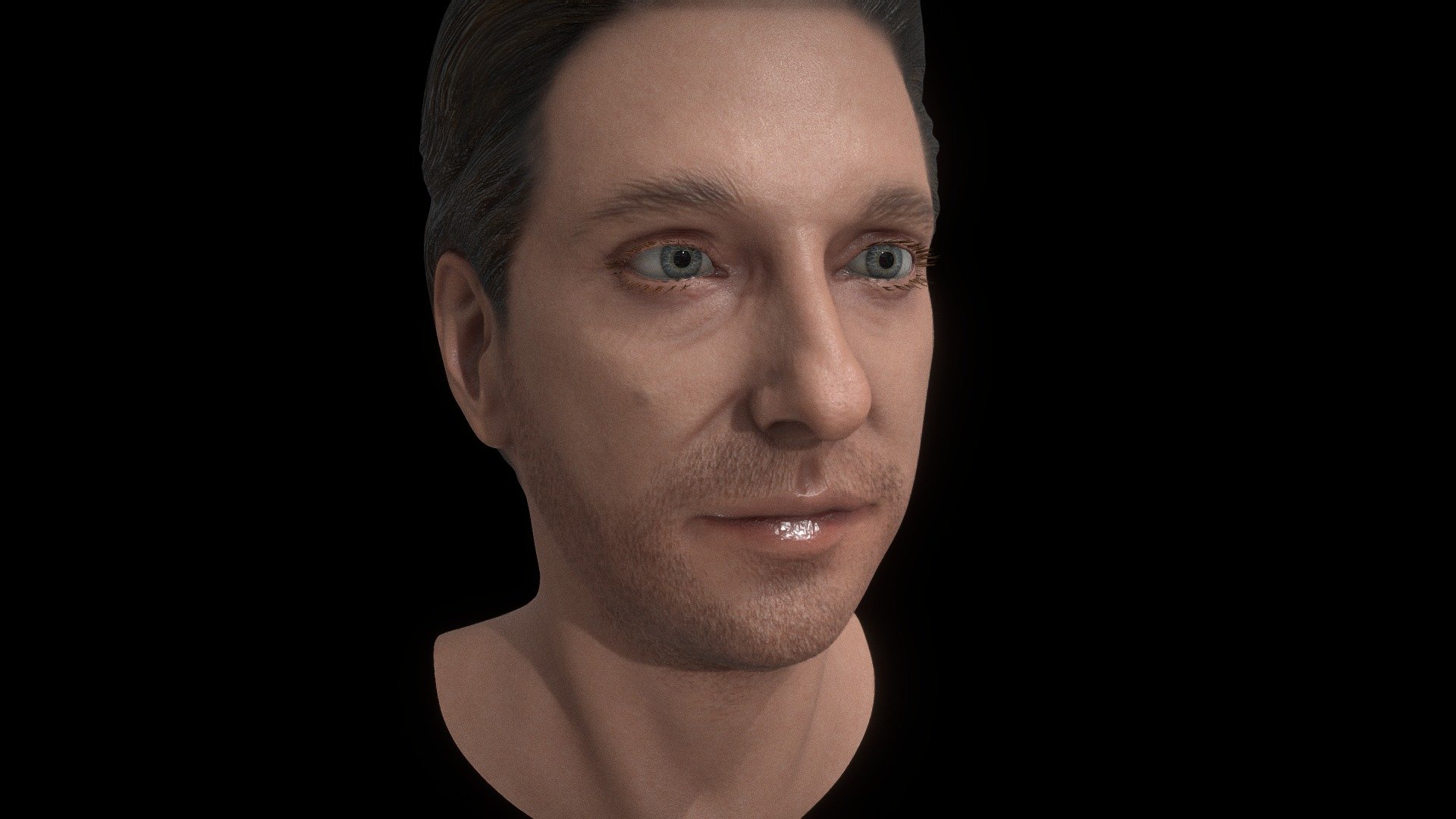 Realistic Head Skin PBR - 3D model by gustavoavila3d [f1cd52d] - Sketchfab