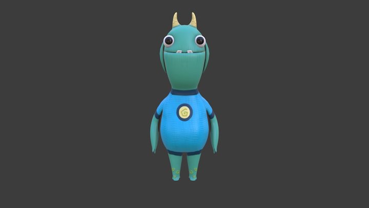 Player Character - Gloorm 3D Model