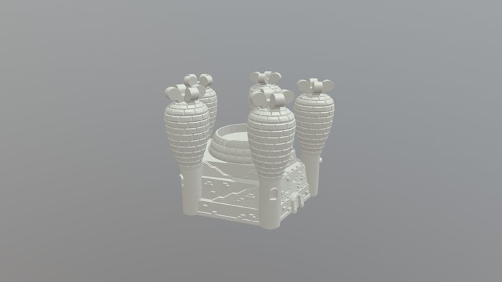 Citadellecarrotte 3D Model