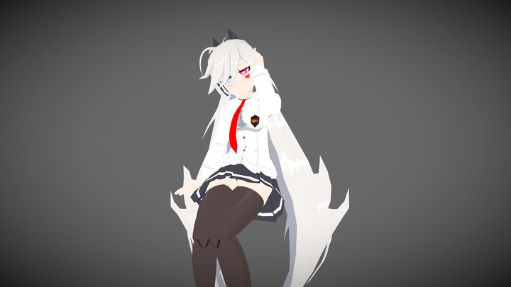 El_Fail (Girls Frontline) 3D Model