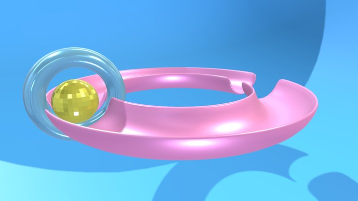 Satifying animation 3D Model