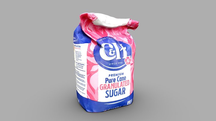 Sugar Bag scan LOWPOLY