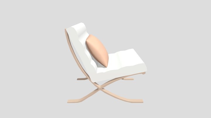 LATIHAN 3 (KURSI) 3D Model