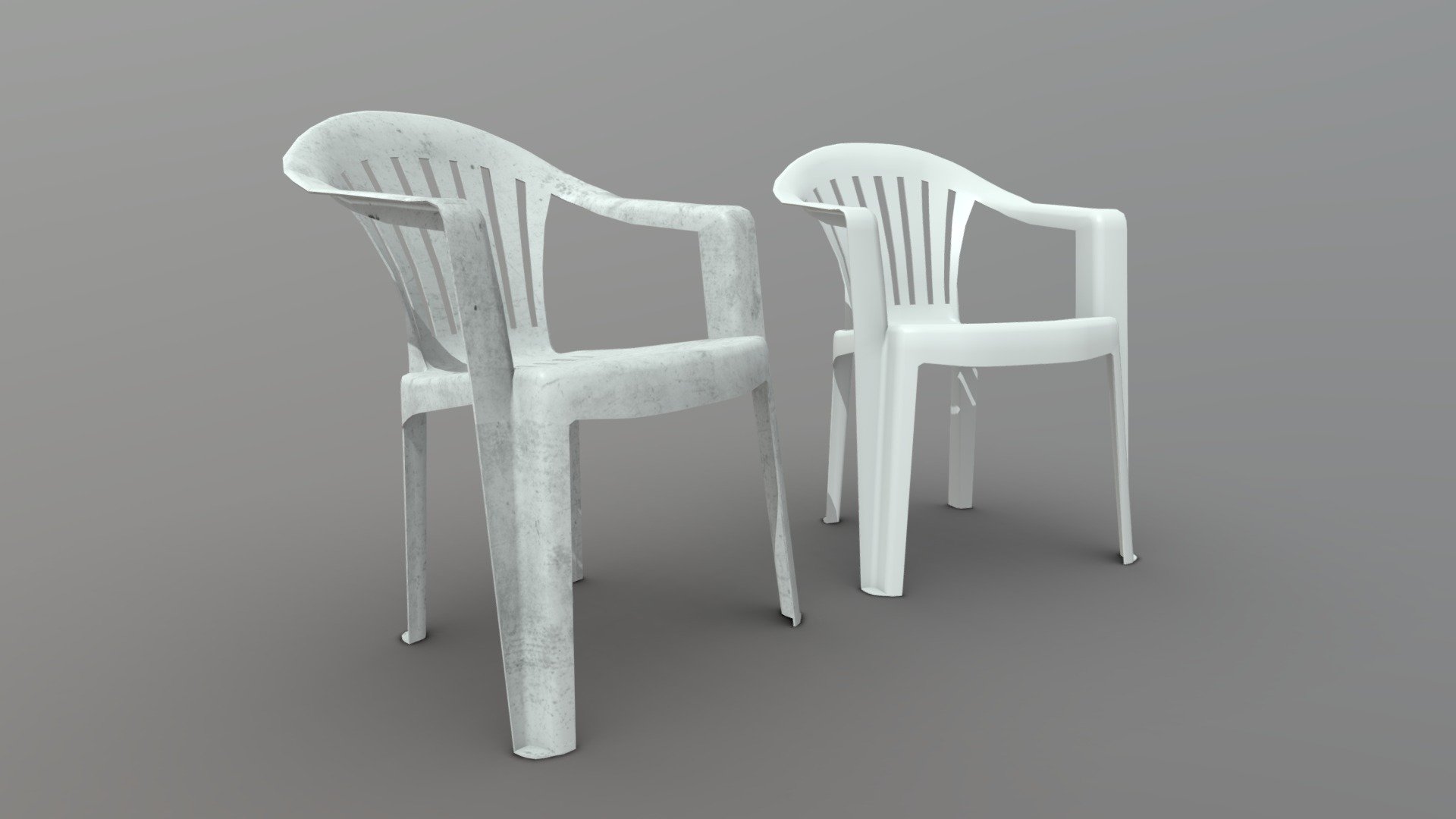 Monobloc Chair Buy Royalty Free 3D model by Sengchor [f1d2465