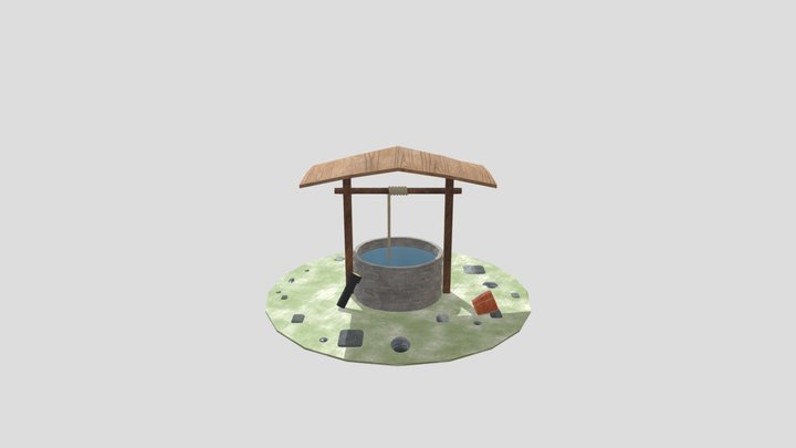 Wishing Well 3D Model