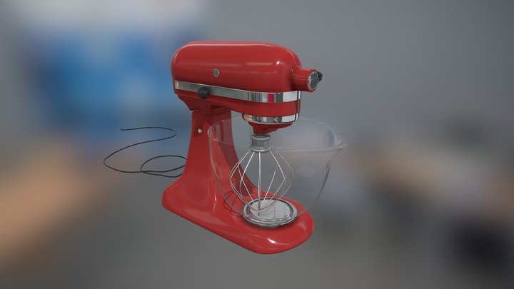 Kitchen mixer 3D Model