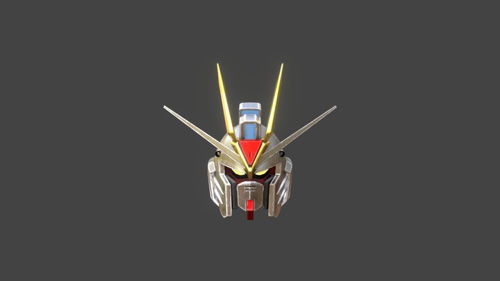 Gundam_hipoly 3D Model