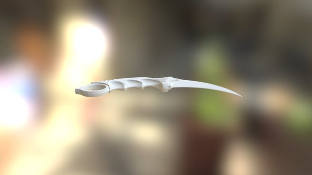 CS:GO Karambit 3D Model