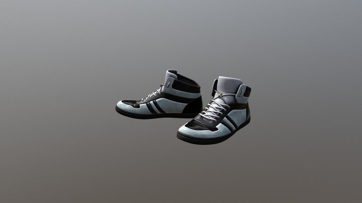 DiscoBoots 3D Model