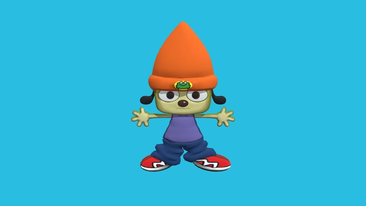 Parappa rappa Model 3D Model