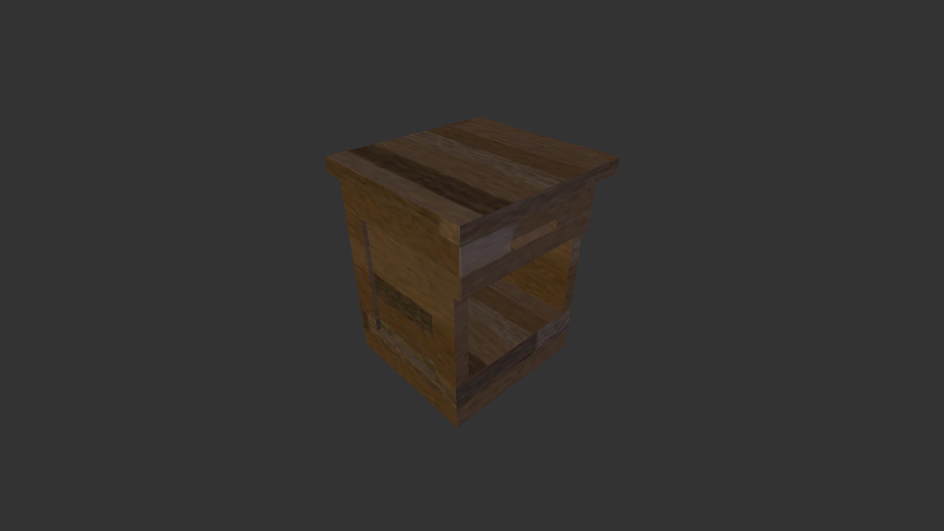 Brownwood Side Table - 3D model by merlinkatz [f1d5dcc] - Sketchfab