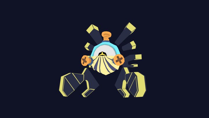 Magnemite 3D Model