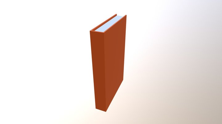 RPI - 086 Book Small D 3D Model