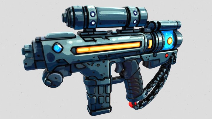 ✦[X]✦-Quantum-Rifle-101MX_RMX◈ – Gratis 3D-model STL