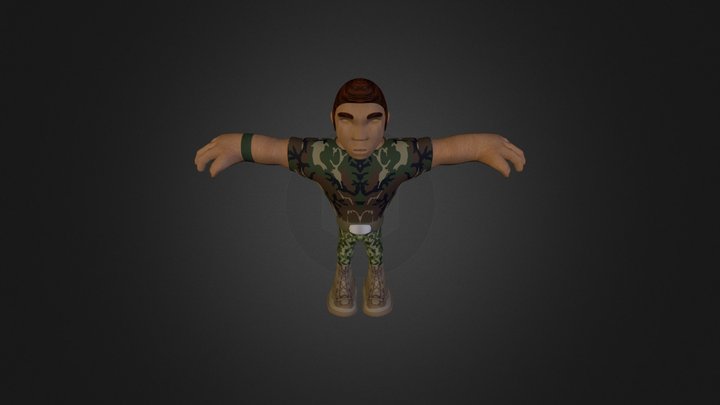 soldado.obj 3D Model