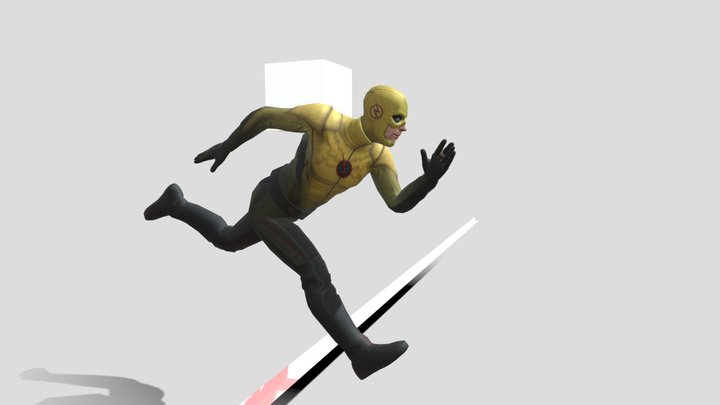 flash reverse3D Model with Animations 3D Model