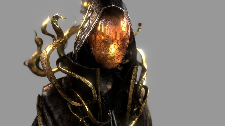 dark wizard 3D Model