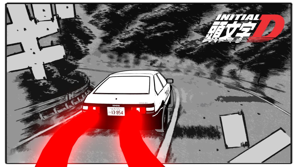 Trueno Panda Ae86 drift
