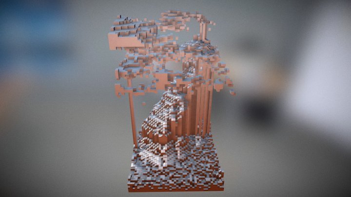 Utopian Minecraft 3D Model