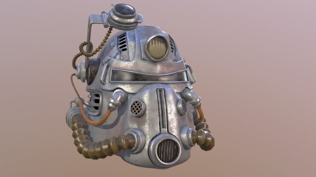 Fallout: T51b Power Armor Helmet