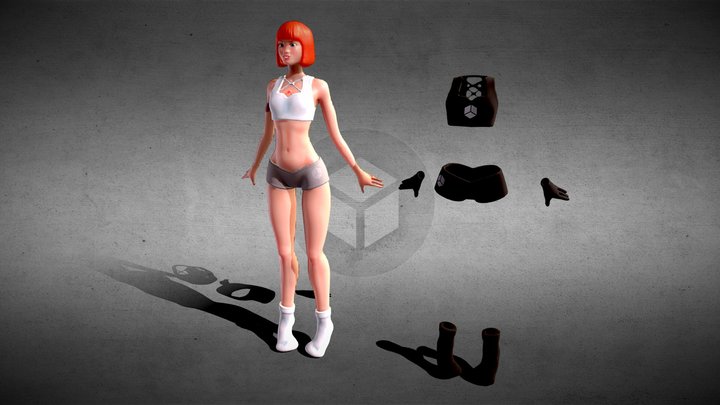 Lola - Artificial Lifeform 1014 3D Model