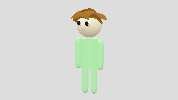 Baldi Student Model! 3D Model