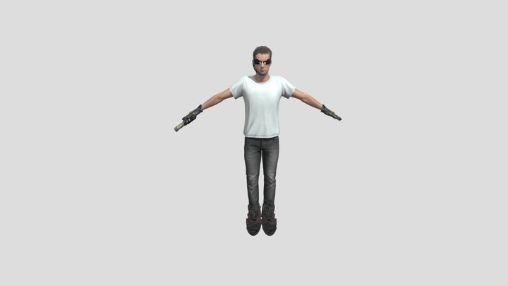 Bioenhanced Super-Soldier 3D Model