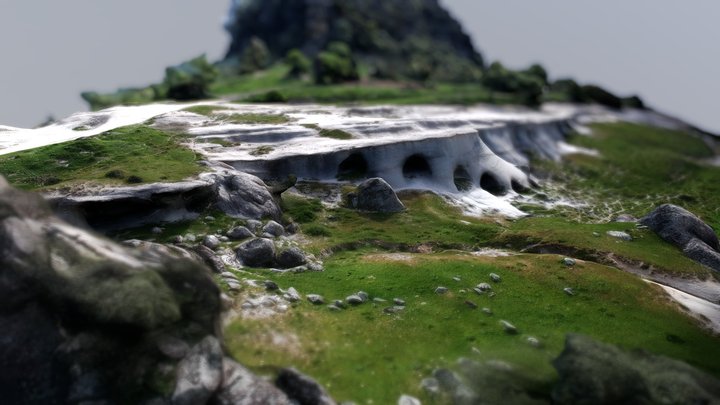 Photogrammetry - Insediamento rupestre 3D Model