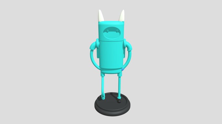 Finn from Adventure Time 3D Model