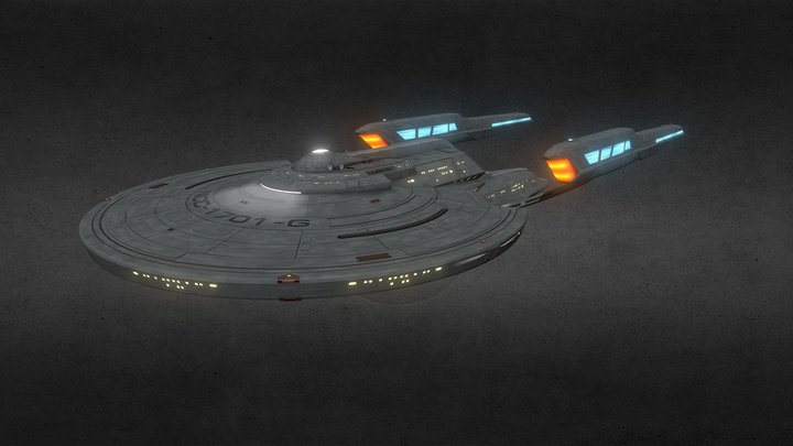 Star trek online | Constitution class III – Free 3D Model STL