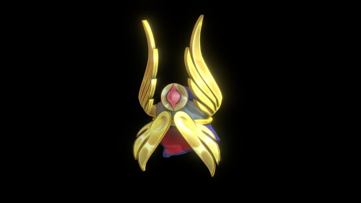 Winged helmet 3D Model