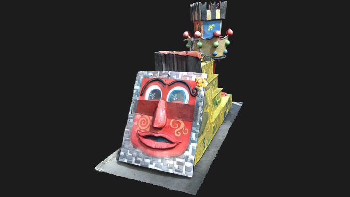 Carro Carnevale_Puian Team  2023 3D Model
